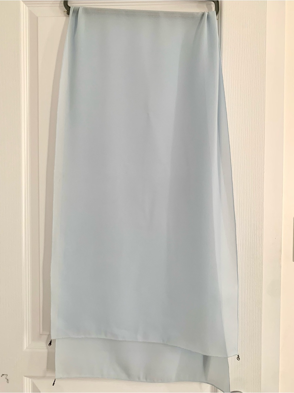 Light Blue Slip Cami Top with shawl by Joseph Ribkoff - Picture 6 of 7